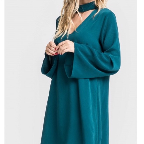 NWT GREEN SWING 👗 DRESS! NEVER WORN! - Picture 2 of 3